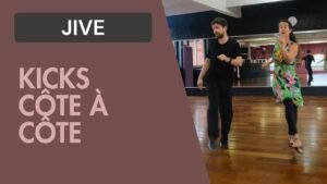 Jive : Kicks côte à côte