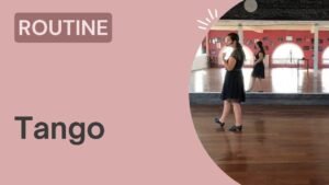 Routine solo de Tango