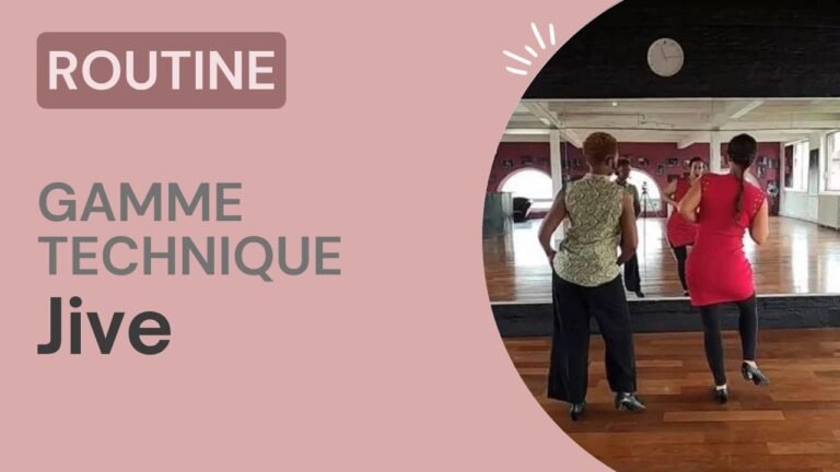 Jive : Routine de gamme technique des bases