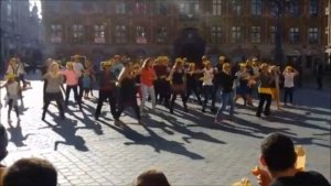 Flashmob Michael Jackson pour le Téléthon du 18 octobre 2014