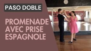 Paso doble : Promenade avec prise espagnole