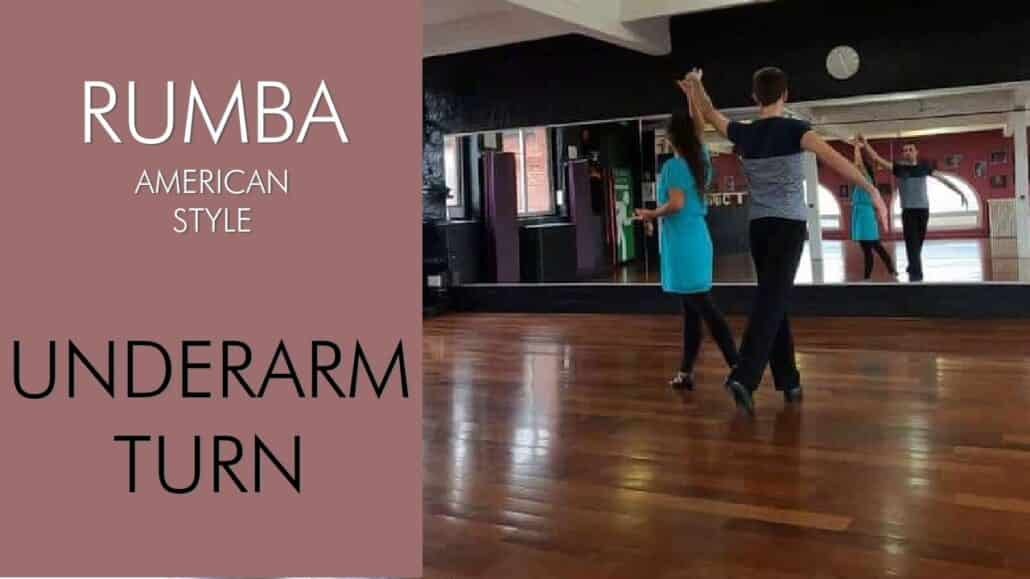 Rumba american style : Underarm turn