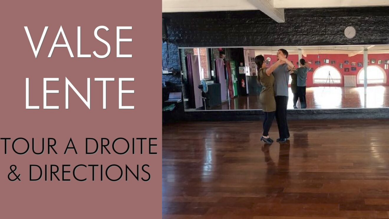 Apprendre la Valse Lente Cours de danse en vidéo