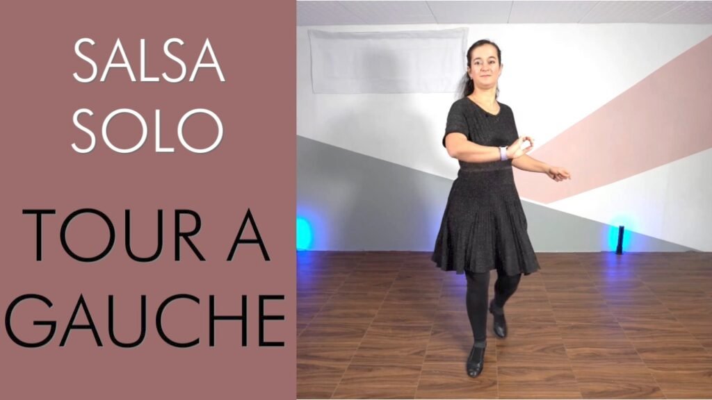 Salsa solo : tour à gauche