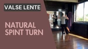 Valse Lente : Natural Spin turn