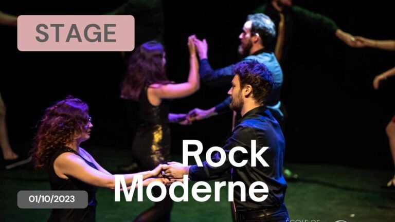 Stage de Rock moderne du 01/10/2023