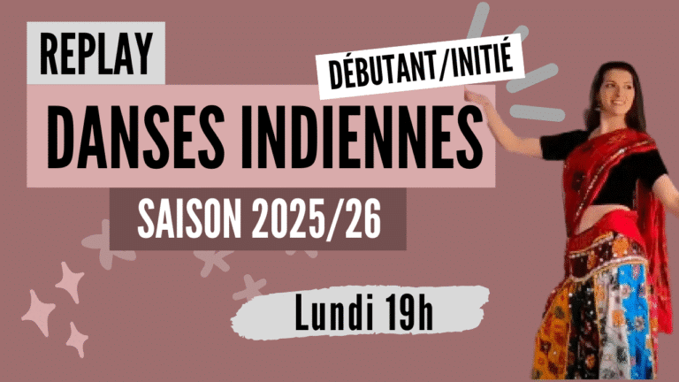 Danses indiennes Débutant-Initié du 15/06/2026