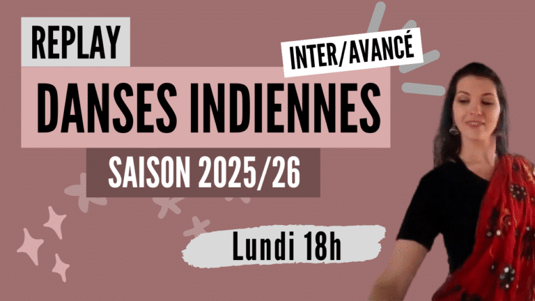 Danses indiennes Inter-Avancé du 15/06/2026