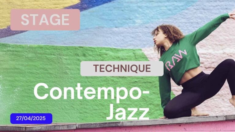 Stage de Contempo-Jazz Spécial Technique du 27/04/2025