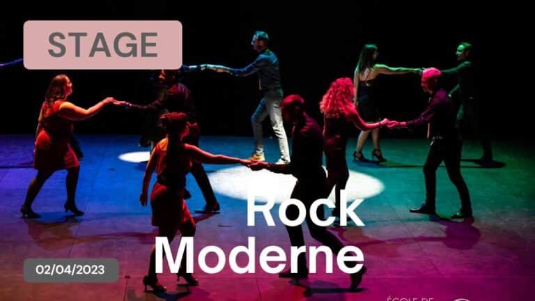 Stage Rock moderne du 02/04/2023