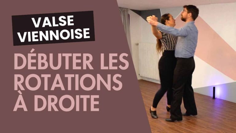 Valse viennoise : Débuter les rotations à droite