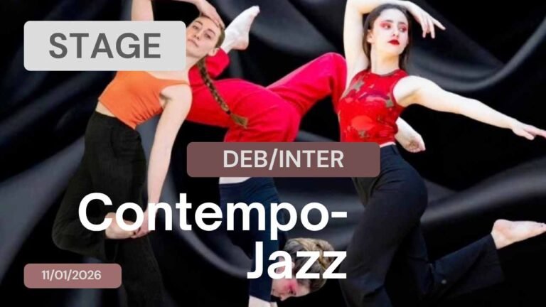 Stage de Contempo-Jazz du 11/01/2026