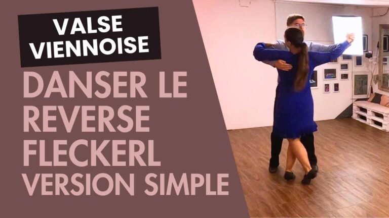 Valse viennoise : Danser le Reverse fleckerl version simple