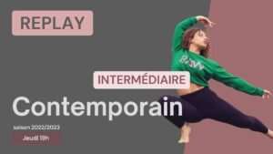 Danse contemporaine Intermédiaire du 02/03/2023