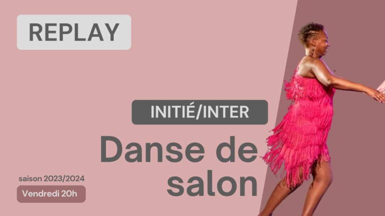 Danse de salon Initié-Inter du 22/05/2024