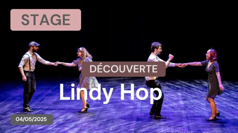 Stage de Lindy Hop Découverte du 04/05/2025