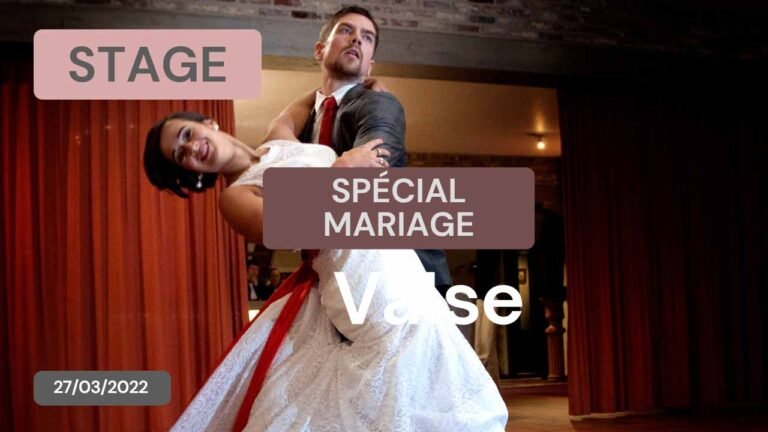 Stage de Valse Special Mariage