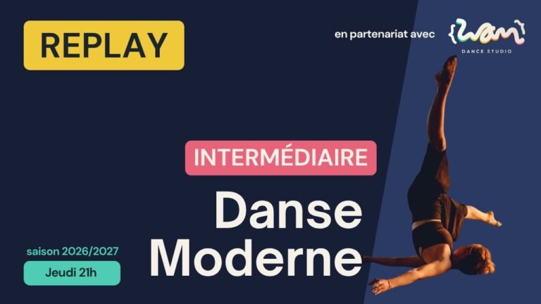 Danse Moderne Intermédiaire du 08/10/2026