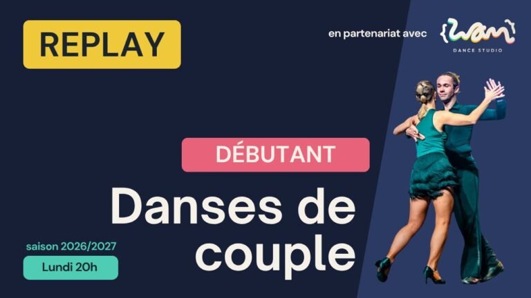 Danses de couple Débutant du 14/09/2026