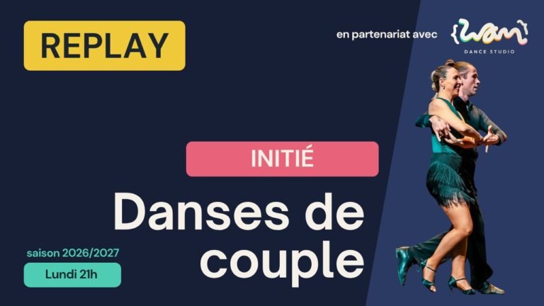 Danses de couple Initié du 14/09/2026