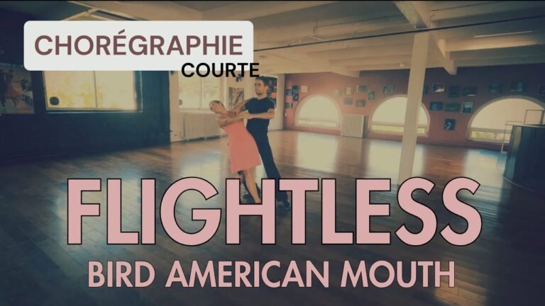 Flightless Bird American Mouth de the Iron & Wine – Chorégraphie courte
